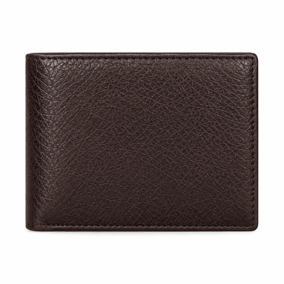 Rasutakshvi - Classic Textured Brown Bifold Wallet for Men