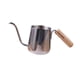 thumbnail image 4 of Cafetera de goteo con hervidor de 250 ml, boquilla de mango de madera anticalor de 4 mm y cuello de cisne Plata, 4 of 9