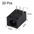 thumbnail image 2 of Unique Bargains DC-003 3.5mmx1.3mm DC Power Jack Plug 3 Pin Female Socket Connector 20pcs, 2 of 4