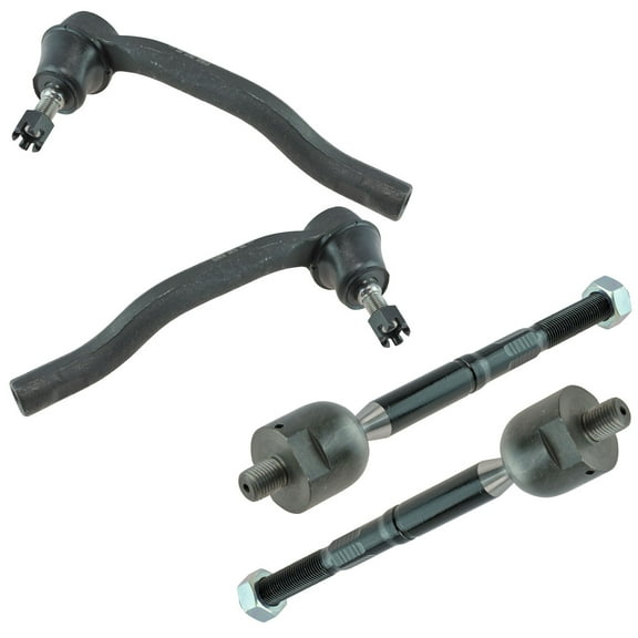 TRQ Front Tie Rod Set Fits Select 2007-2012 Mazda CX-7