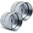thumbnail image 1 of Mivide, paquete de 2 conductos amortiguadores de contracorriente de 4 pulgadas, inserto de conducto de flujo de aire unidireccional para conductos en campanas extractoras, ventiladores de baños y vent, 1 of 7
