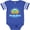 Football Blue and White, variant on Inktastic Summer Enjoy the Sunshine Carolina Beach North Carolina Blue Boys or Girls Baby Bodysuit