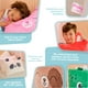 thumbnail image 5 of Funda de almohada Saint Eve Kids Pillow Pals Fuzzy Mochi The Dino, 5 of 6