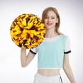 thumbnail image 1 of 2 Pcs Cheerleading Portatif Fleurs Colorées Activités Sportives Performance Fournitures de Cheerleading Anneau de Doigt Léger Design Boucle Robes de Fête pour Femmes Aguichant Décorations de Fête de Divorce, 1 of 3