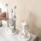 thumbnail image 1 of Organizador giratorio de soporte para cepillos de dientes | Soporte de brocha de maquillaje de plástico ABS giratorio de 360 ° | Almacenamiento de bolígrafos multiusos impermeable a prueba de, 1 of 5