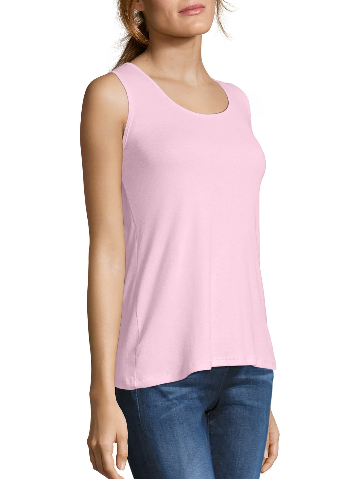 Hanes Women's MiniRibbed Cotton Tank Top