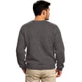 thumbnail image 2 of Men's Long Sleeve Crew Neck Knit Sweater Classic Fit Solid Casual Pullover Top, 2 of 4