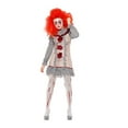 thumbnail image 4 of Women's Wicked Evil Vintage Carnival Clown Lady Costume Medium 10-12, 4 of 4