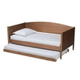 thumbnail image 2 of Bowery Hill Brown Finished Wood Daybed with Trundle, 2 of 11