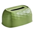 thumbnail image 1 of Tissue Box Wall Mounted Lifting Tissue Case for Living Room Kitchen Bedroom Office Green, 1 of 10