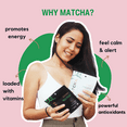 thumbnail image 3 of Greenboxed Matcha Organic Japanese Ceremonial Matcha Green Tea Powder, 1 oz, Vegan, Naturally Caffeinated, 3 of 6