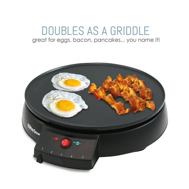 Elite Gourmet ECP126 Crepe Maker and Griddle