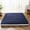 Navy (Twin), variant on Futon Mattress, Padded Japanese Floor Mattress Quilted Bed Mattress Topper, Extra Thick Folding Sleeping Pad