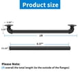 thumbnail image 2 of Pasamanos De Pared Pnbo, Barandilla De Escalera Industrial De 1 Pie/12 Pulgadas, Diámetro De Tubo De 1,25 Pulgadas, Pasamanos De Tubo Galvanizado Para Escaleras Interiores Con Soporte De Pared Para Pa, 2 of 5