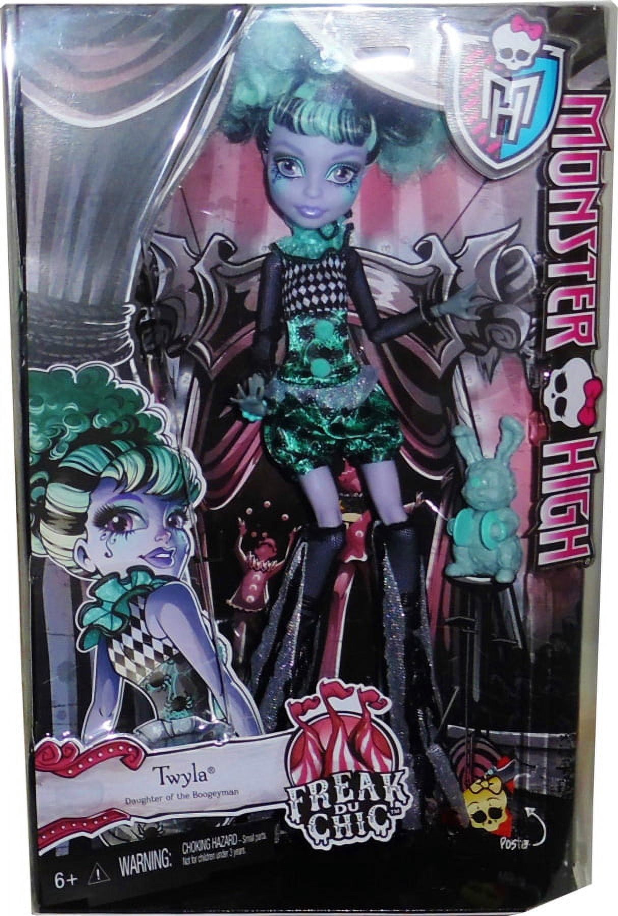 Monster High Freak du Chic Twlya Doll Daughter Of The Boogey Man