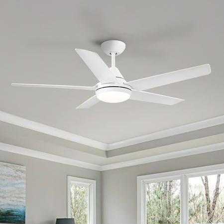 

48 Intergrated LED Ceiling Fan with White ABS Blade