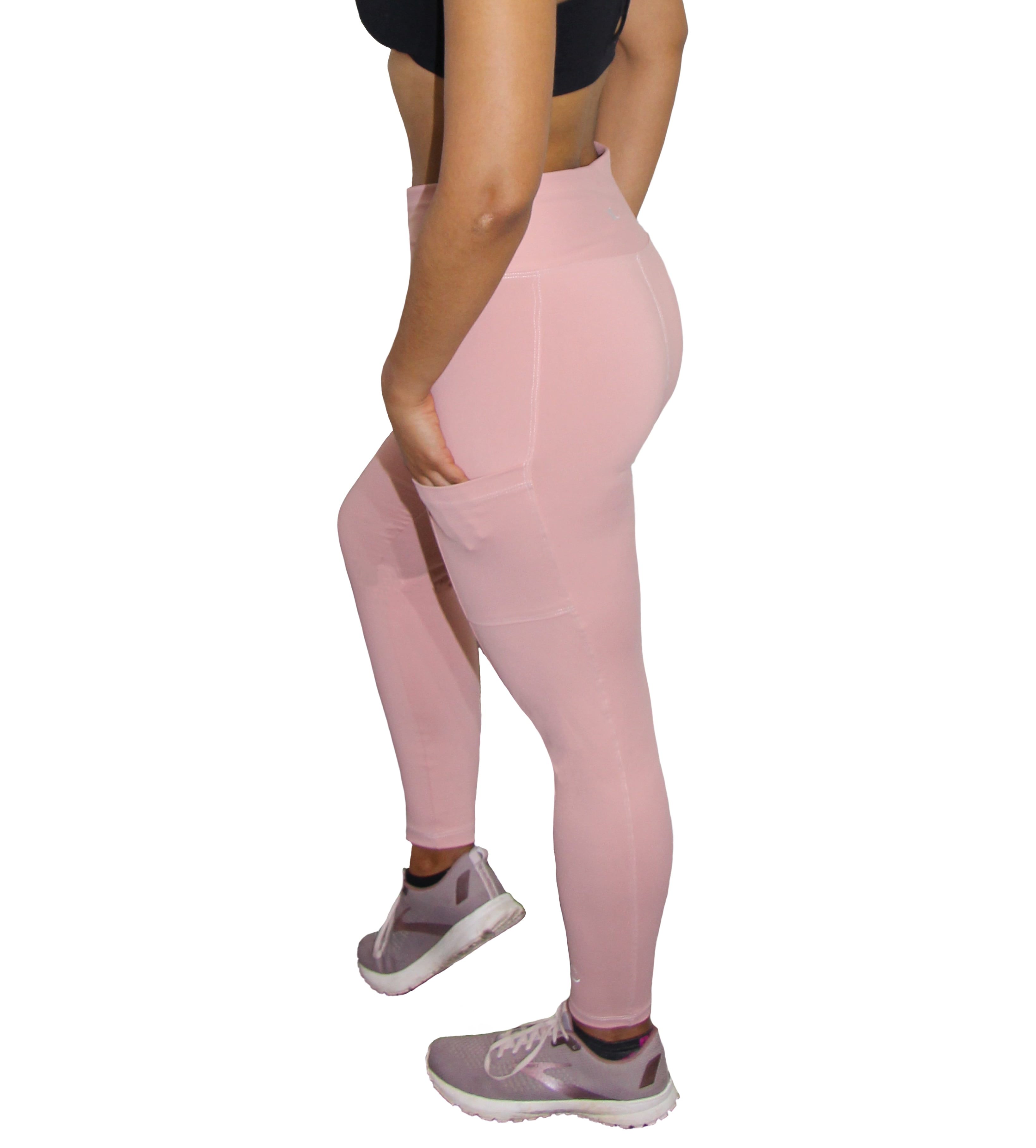 Your Contour Sportika Performanse High Waist Legging - Activewear Pocket Yoga Pants