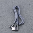 thumbnail image 1 of TABLZONE Data Transfer Cable Right Angle USB Micro Cable Grey 1Pcs for Tight Spaces, 1 of 7