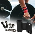 thumbnail image 6 of Iron Weight Bar Rack Commercial Home Use, Metal Stand Gym Barbell Holder Storage Black Accessories, 6 of 8