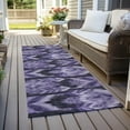thumbnail image 6 of Addison Rugs Chantille Indoor/Outdoor Transitional Southwest Purple Washable Runner Rug, 2'3" x 7'6", 6 of 6