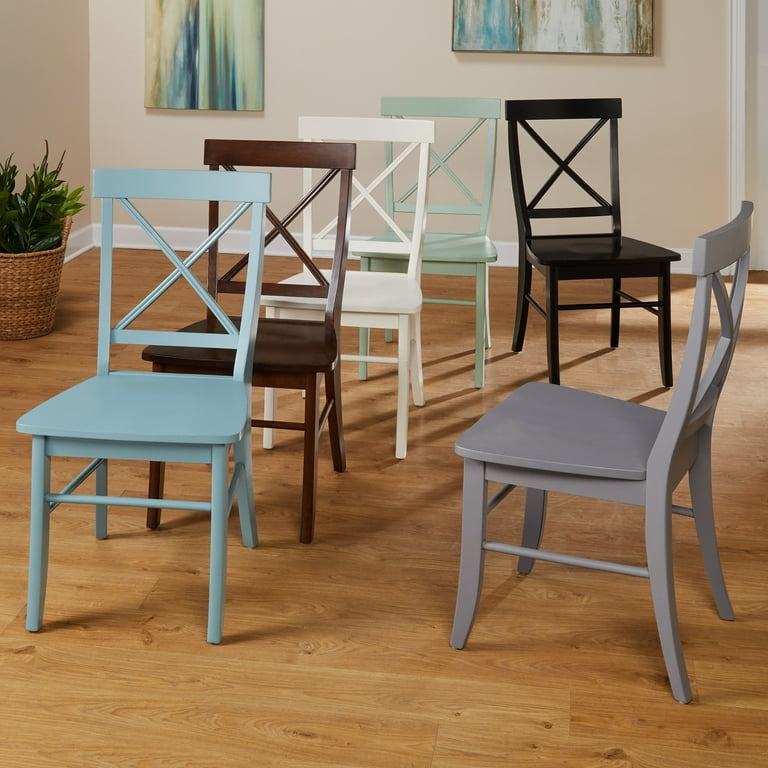 Albury X-Back Chair, Set Of 2, Multiple Colors - Walmart.com