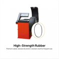 thumbnail image 4 of Lipstore Wheel Balancer Transmission Belt 4 Convex Black Accessories Directly Replace Circumference 864mm, 4 of 8