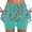 Green, variant on Yoga Shorts for Women Floral Printed High Waisted Casual Athletic Shorts with Pockets Fashion Clothing
