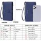 thumbnail image 4 of Cartera para mujer con bloqueo RFID, de piel sintética con pantalla táctil, plegable, con tarjetero y bolsillo con cremallera., 4 of 5