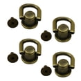 thumbnail image 3 of jifeng D Rings Stud Keychain Lanyard Handbags 4x Bronze 4x Bronze, 3 of 5