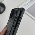 thumbnail image 6 of Magnetic Case for iPhone 16 Plus, Compatible with MagSafe, Cute Black Floral Pattern Women Girls Thin Case Translucent Forst Clear Back Soft TPU Bumper Shockproof Protective Slim Cover, Roses, 6 of 9