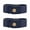 Blue, variant on SPRING PARK Adjustable Unisex Faux Suede Elastic Belt, Black, 12cm-25cm