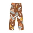 thumbnail image 5 of Disketp Floral Hippie Mushrooms Men'S Pajama Pants - Ultra Soft Fleece Sleep And Lounge Pants (Size: S-Xxl), 5 of 9
