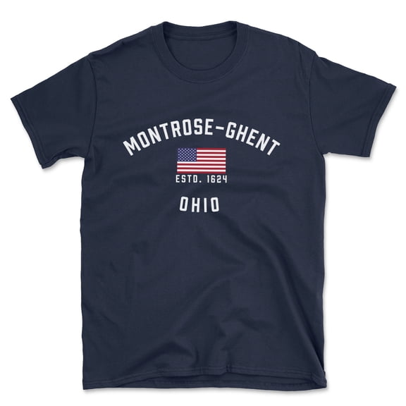 Montrose-ghent Ohio Patriot Men's Cotton T-Shirt