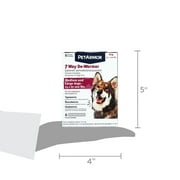 PETARMOR 7 Way De-Wormer for Medium and Large Dogs, 25.1-200 lbs, 6 Chewable Tablets