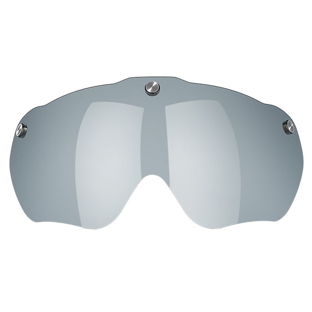 Wosthever Casco de bicicleta individual, gafas de repuesto a prueba de viento, gafas de bicicleta de montaña, lentes de ciclismo al aire libre, Ciclismo Gris