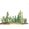 thumbnail image 1 of Pegatinas de pared de cactus del desierto para sala de estar, dormitorio, habitación de niños, comedor, decoración de pared, pegatinas de pared, murales de decoración del hogar, 1 of 5