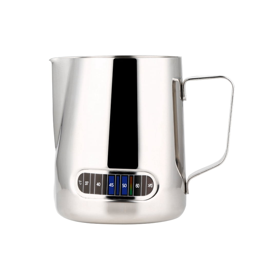 Dailyart 600ml Milk Frothing Jug 304 Stainless Steel Milk Pitcher Cup Barista Milk Jug and Latte Decorating Art Pen Perfect for Barista Cappuccino Espresso Making Milk Jug Dailyart 600ml Milk Frothing Jug 304 Stainless Steel Milk Pitcher Cup Barista Milk Jug and Latte Decorating Art Pen Perfect for Barista Cappuccino Espresso Making Milk Jug