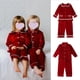 thumbnail image 4 of Venta al por mayor 2023, ropa de dormir para niños pequeños, conjunto de ropa de bebé a juego para la familia, pijamas de terciopelo para niños, pijamas de Navidad, 4 of 4