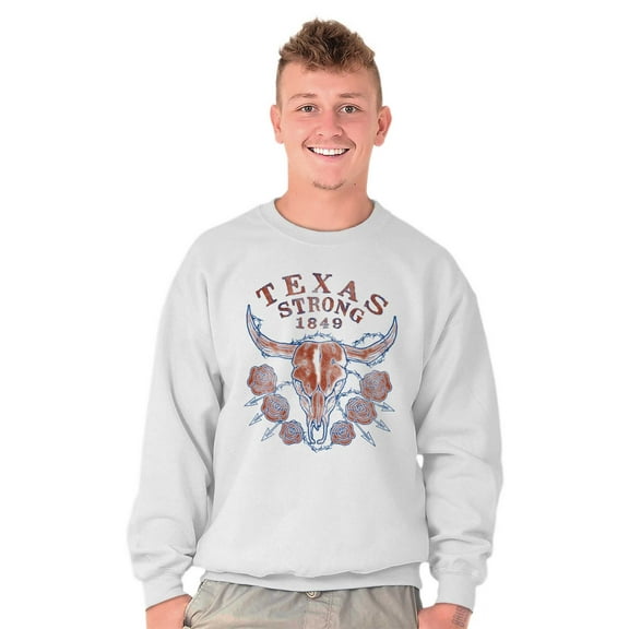 Cowboy Crewneck Sweat Shirts Sweatshirts Texas Strong TX Pride Country Souvenir