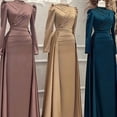 thumbnail image 4 of Abaya árabe, vestidos largos elegantes de lujo para musulmanes, vestidos de noche de alta gama de Dubái, vestidos para mujer, 4 of 5