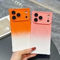 thumbnail image 6 of Decase for iPhone 17 Pro Max Rectangle Gradient Magnetic Case,Compatible with Mag-Safe,Silicone Slim Anti-Scratch Shockproof with Full Camera Lens Protection for Women Men Phone Case,Orange, 6 of 9
