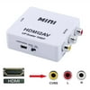 HDMI to AV CVBS Video Audio Signal Converter Adapter For TV VHS VCR DVD