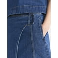 thumbnail image 5 of Free Assembly Women's Asymmetrical Mini Skirt, Sizes 0-18, 5 of 5