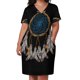 thumbnail image 3 of Vestido de bolsillo suelto Dreamcher para mujer, vestido de noche, vestido de fiesta 2025 morado, vestido de fiesta de lujo para mujer, 3 of 7