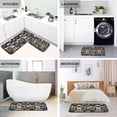 thumbnail image 4 of Cartoon Pug Dog Printing Kitchen Mat Set of 2 Cushioned Non Slip Rugs for Bedroom Floor Runner Mats, 4 of 7