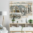 thumbnail image 5 of Design Art - Evening winter scene in Mountains with Christmas Tree, 5 of 5