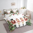 thumbnail image 3 of jejeloiu Chic Christmas Tree 7-Piece Twin Bedding Sets,Red Breey Bedding Comforter Set,Christmas Nutcraker Soldier Sheet Sets For Teens,Ultra Soft Home Decor Reversible, 3 of 8