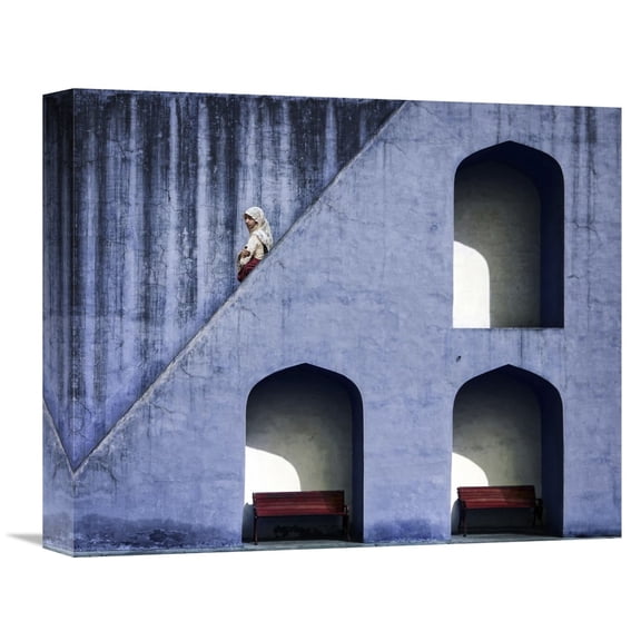 Global Gallery Piet Flour 'The Emptiness Of Waiting' Canvas Wall Art