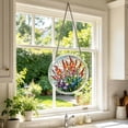 thumbnail image 7 of WEGFTDUOP Sun Catcher Acrylic Puzzles Suncatcher Window Hanging 7.4 Inch Catcher Puzzle Garden Decoration For Women Men Mom Birthday Gift Home Decor Stained Glass Window Hanging, 7 of 7