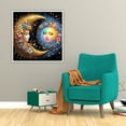 thumbnail image 3 of 5D DIY Diamond Art Kits for Adults Beginners,Sun Moon Diamond Dots Gem Art,Home Wall Decor 13.8x13.8inches., 3 of 7